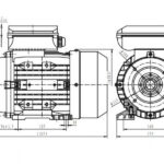 ⁦مضخة مجموعة المحرك 240 فولت⁩ - الصورة ⁦2⁩