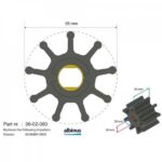 ⁦مكره فاخر (Premium Impeller) PN 06-02-080⁩ - الصورة ⁦2⁩
