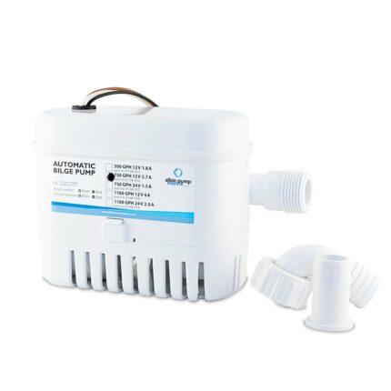 مضخة بيلج أوتوماتيكية 750 جالون/ساعة، 24 فولت - تعبئة جملة (12 قطعة)