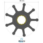 ⁦مكره فاخر (Premium Impeller) PN 06-02-027⁩ - الصورة ⁦2⁩