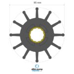 ⁦مكره فاخر (Premium Impeller) PN 06-02-032⁩ - الصورة ⁦2⁩