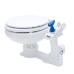 ⁦مرحاض بحري يدوي مدمج ومنخفض (Low) بوظيفة قفل-فتح⁩ - الصورة ⁦5⁩